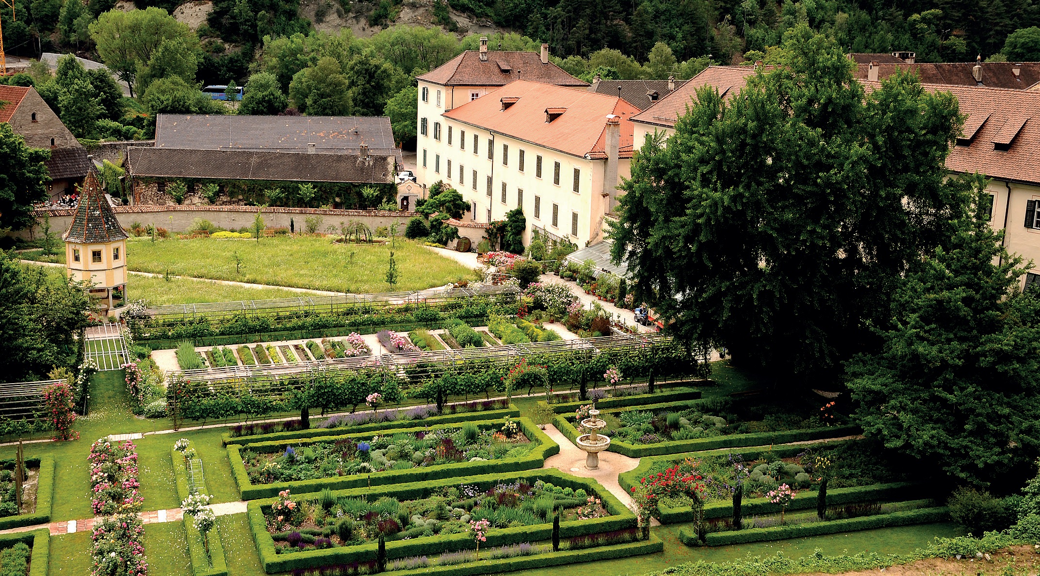 Klostermedizin und Klostergärten