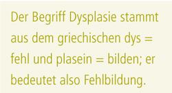 Hüftgelenksdysplasie